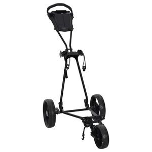 vidaXL W&oacute;zek golfowy Czarny 95 x 60 x 130 cm Żelazo