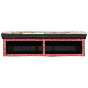 vidaXL Szafka pod telewizor Wielokolorowe 80 x 30 x 22 cm