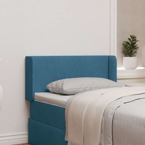 vidaXL Ucho Głowy Niebieski 40,5 x 40,5 x 4 cm Aksamit