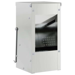 vidaXL Karma dla Kr&oacute;lik&oacute;w Srebrny 12,5 x 12,5 x 25 cm