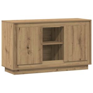 vidaXL Komoda, dąb artisan, 102x35x60 cm, materiał drewnopochodny