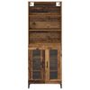 vidaXL Highboard Stare drewno 69,5 x 34 x 180 cm