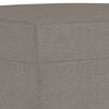 vidaXL Podnóżek, taupe, 60x50x41 cm, tapicerowany tkaniną