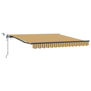 vidaXL Markiza wysuwana Wielokolorowe 300 x 250 cm Poliester