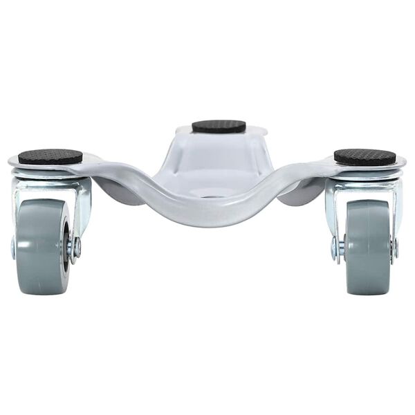 vidaXL Rolki meblowe 4 szt. 16x14,5x5,5 cm Stal 180 kg