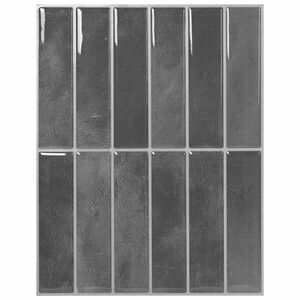vidaXL Płytki prostokątne 10 szt. Szary 29 x 23 x 0,08 cm