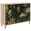 vidaXL Bufet RHENEN Sonoma 102 x 33 x 75 cm Drewno inżynieryjne