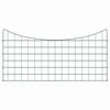 vidaXL Zestaw Ogrodzenia Stawu 5 pcs Zielony 100 x 50 cm Stal
