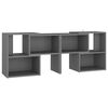 vidaXL Szafka pod TV, szara, 104x30x52 cm, materiał drewnopochodny