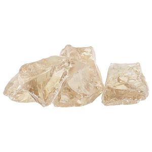 vidaXL Kamienie Ogrodowe złoty 12 cm Szkło