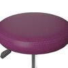 vidaXL Stołek do masażu, obity sztuczną sk&oacute;rą, fioletowy