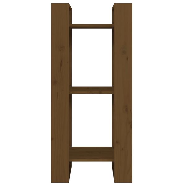 vidaXL Regał/przegroda, miodowy brąz, 41x35x91, sosnowy