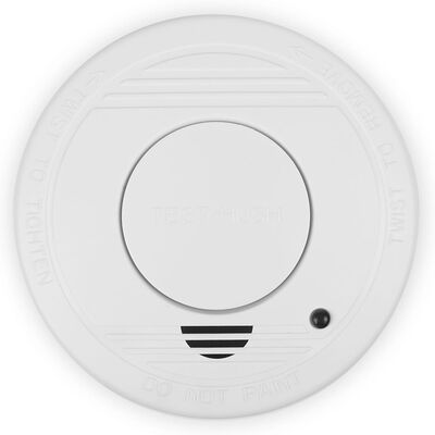 Smartwares Czujnik dymu z alarmem, 10x10x3,5 cm, biały