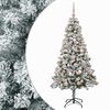 vidaXL Sztuczna choinka z bombkami 120 cm 150 LED Ciepła biel