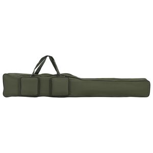 vidaXL Torba na wędkę, ciemnozielona, 150 cm, tkanina Oxford