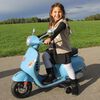 JAMARA Zabawkowy skuter Vespa GTS 125, niebieski, 12 V