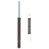 vidaXL Uchwyty do p&oacute;łek wiszących 12 Beżowy &Oslash;14 x 210 mm Stal