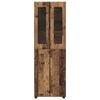 vidaXL Highboard Stare drewno 60 x 35 x 182 cm Materiał drewnopochodny