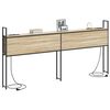 vidaXL Szafka z Ładowaniem dąb sonoma 98 cm Materiał drewnopochodny
