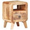 vidaXL Szafka nocna, 30x30x41 cm, surowe drewno mango