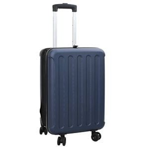 vidaXL Walizka Z blokadą granatowy 34 x 23 x 55.5 cm Plastik ABS