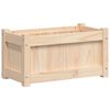 vidaXL Donica ogrodowa, 60x31x31 cm, lite drewno sosnowe