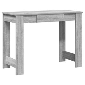 vidaXL Biurko, szary dąb sonoma, 100x45x75 cm, materiał drewnopochodny