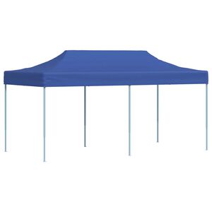 vidaXL Namiot Imprezowy 291 x 580 x 315 cm niebieski Materiał Oxford