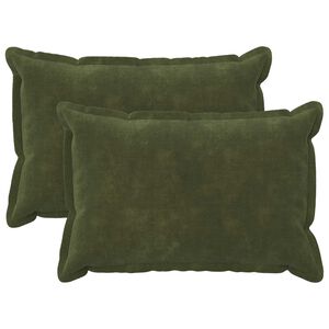 vidaXL Poszewka na poduszkę 2 pcs HOUTEN zielony 30 x 50 cm