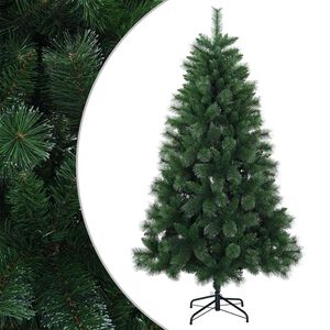 vidaXL Sztuczna choinka 120 cm PVC i Metal zielony