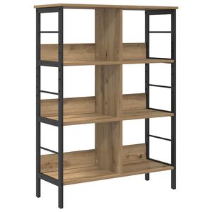vidaXL P&oacute;łka na książki 6 poziomy 82 x 32 x 112 cm Drewno inżynieryjne