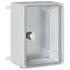 vidaXL Szafka sterownicza Szary 28 x 13 x 28 cm Plastik ABS