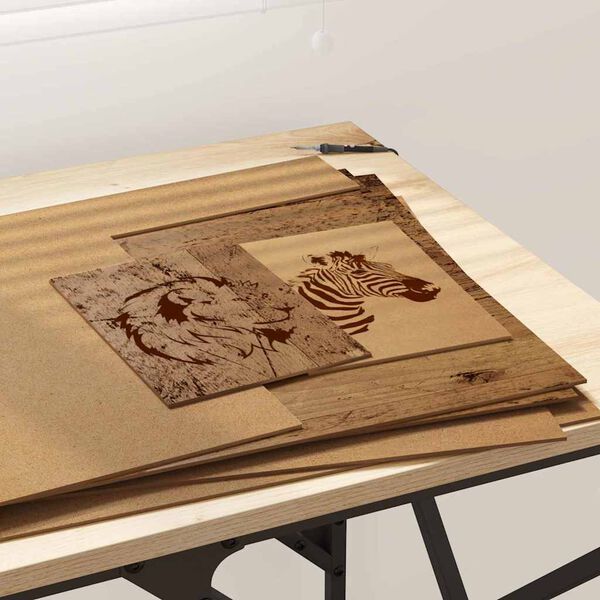 vidaXL Panele dekoracyjne 50 pcs Stare drewno 40 x 60 x 0.3 cm