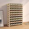 vidaXL Stojak na wino, 83x29x112 cm, lite drewno sosnowe