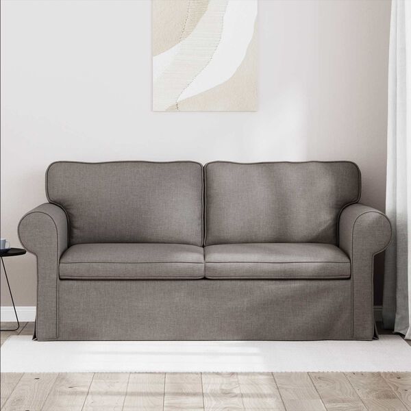 vidaXL Sofa Ciemnoszary