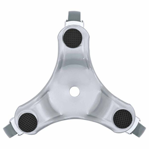 vidaXL Rolki meblowe 4 szt. 16x14,5x5,5 cm Stal 180 kg