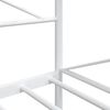 vidaXL Ł&oacute;żko dzienne bez materaca białe 107x203 cm stalowe
