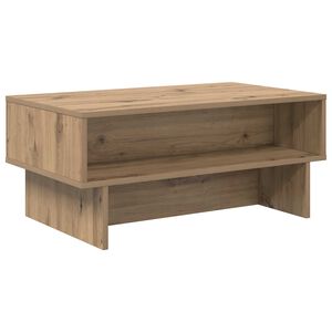 vidaXL Stolik kawowy Dąb rzemieślniczy 80 x 46 x 35 cm