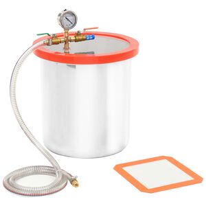 vidaXL Pompa pr&oacute;żniowa ze stali nierdzewnej, 18,9 L