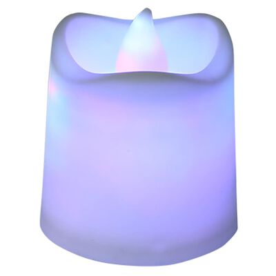 vidaXL Elektryczne podgrzewacze / świeczki LED, 50 szt., kolorowe
