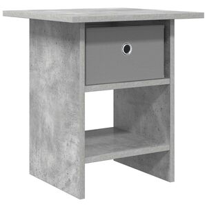 vidaXL Stolik nocny Betonowy szary 41 x 40 x 45 cm Drewno inżynieryjne