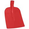 vidaXL Głowica łopaty Czerwony 32 x 24,5 cm Stal malowana proszkowo