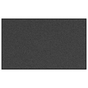 vidaXL Dywanik wejściowy Inny Antracytowy i czarny 90 x 150 cm