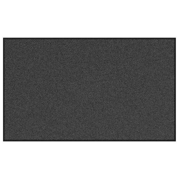 vidaXL Dywanik wejściowy Inny Antracytowy i czarny 90 x 150 cm
