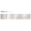 vidaXL Krawężnik do trawnika 30 szt. 100 x 0.05 x 20 cm Srebrny