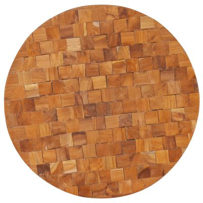 vidaXL Stolik kawowy, 60 x 60 x 35 cm, lite drewno tekowe