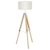 EGLO lampa podłogowa Lantada, 150 cm, beż