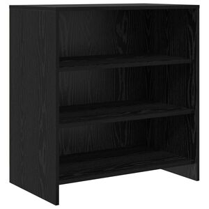 vidaXL Bufet Czarny 70 x 41 x 75 cm Drewno inżynieryjne