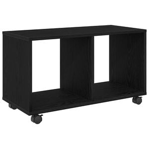 vidaXL Stolik końcowy Czarny Dąb 72 x 33 x 42,5 cm Drewno inżynieryjne