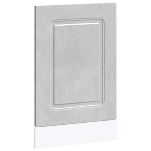 vidaXL Panel do zmywarki, Kalmar, szarość betonu, 45x1,5x57 cm